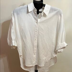 NWT Madewell White Blouse